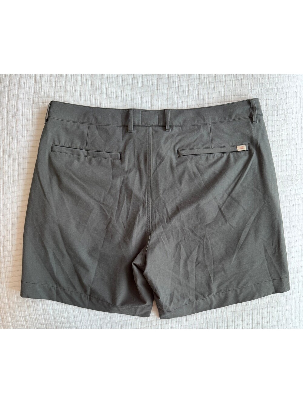 Faherty All Day Shorts Trail Dark Gray Men’s Size 36 7" Inseam - Picture 2 of 3